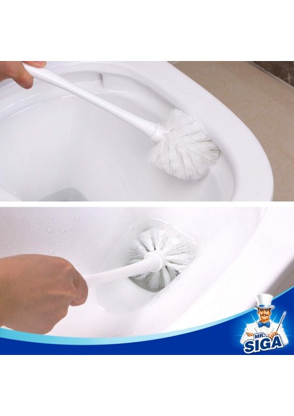 Banyo Temizliği Için Tuvalet Pistonu ve Kase Fırçası, Siyah Beyaz, Tuvalet Tıkanıklığını Açma Temizleme Aracı (Yurt Dışından) indirimleri