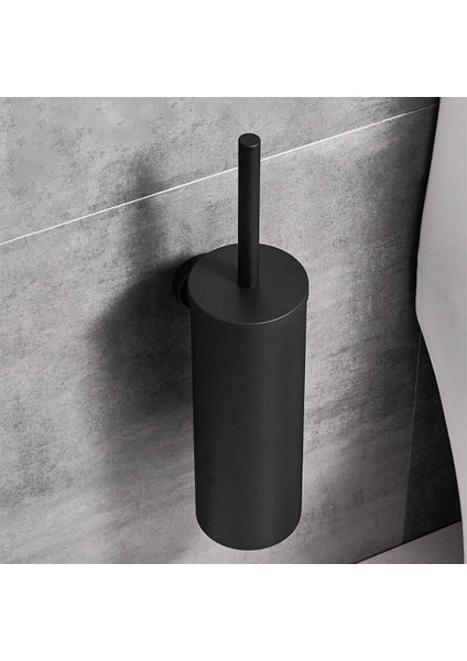 Paslanmaz Çelik Tuvalet Fırçası, Duvara Monte Tuvalet Fırçası Seti, Kablı Uzun Saplı Tuvalet Fırçası, Mat Siyah. (Yurt Dışından) fiyatları