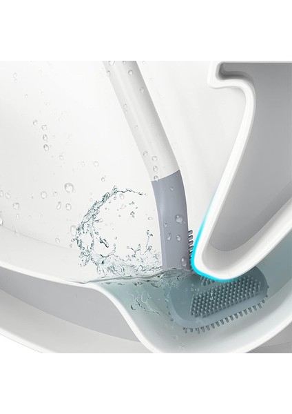 Tuvalet Fırçası Golf Tuvalet Fırçası Tutucu Seti, Temizleme Fırçası Uzun Saplı Tuvalet Temizleme Fırçası Banyo Için Duvara Monte Sondaj Yok Hızlı Kuruyan (Yurt Dışından) fiyatları