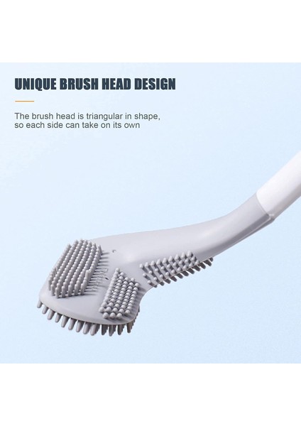 Tuvalet Fırçası Golf Tuvalet Fırçası Tutucu Seti, Temizleme Fırçası Uzun Saplı Tuvalet Temizleme Fırçası Banyo Için Duvara Monte Sondaj Yok Hızlı Kuruyan (Yurt Dışından) fırsatları