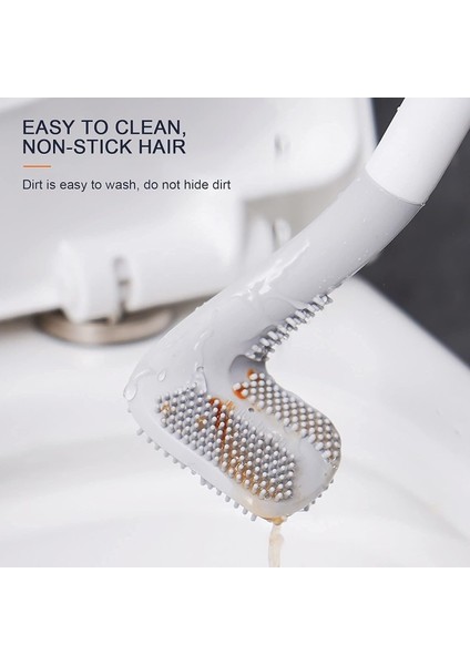 Tuvalet Fırçası Golf Tuvalet Fırçası Tutucu Seti, Temizleme Fırçası Uzun Saplı Tuvalet Temizleme Fırçası Banyo Için Duvara Monte Sondaj Yok Hızlı Kuruyan (Yurt Dışından) indirimleri