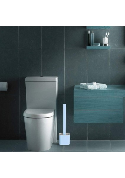 Tuvalet Fırçası, Tuvalet Fırçası, Silikon Tuvalet Fırçası, Asma Fırçası, Tuvalet Fırçası, Uzun, Su Filtresi Tabanlı Hijyenik Tutuculu ve Çabuk Kuruyan (Mavi) (Yurt Dışından) modelleri