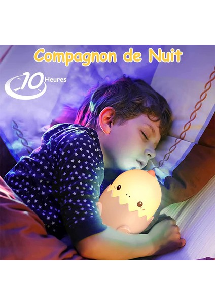 Çocuk Gecesi Işığı, Bebek Gece Işığı, 3 Yoğunluklu Bebek Gece Işığı 6 Renk Yükleyebilir, Başucu Işıkları Dokunmatik Kontrol, Dinozor Yumurtaları (Yurt Dışından) modelleri