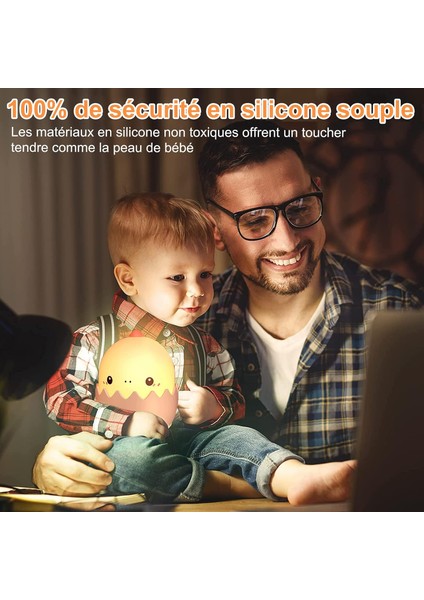 Çocuk Gecesi Işığı, Bebek Gece Işığı, 3 Yoğunluklu Bebek Gece Işığı 6 Renk Yükleyebilir, Başucu Işıkları Dokunmatik Kontrol, Dinozor Yumurtaları (Yurt Dışından) indirimleri