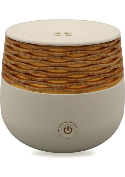 Mini Uçucu Yağ Difüzörü, Uçucu Yağlar Için 30ML Küçük Aroma Difüzörü, LED Gece Işıklı Ultrasonik Nemlendirici (Yurt Dışından)