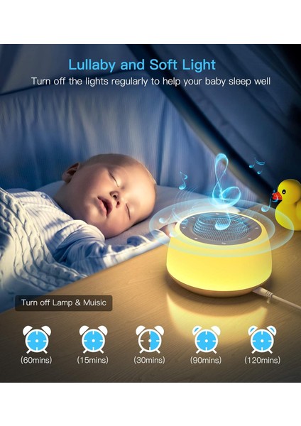 Uyuyan Bebek Yetişkin Çocuklar Için Beyaz Gürültü Makinesi, Gece Işıklı Ses Makinesi, Uyumak Için 16 Yatıştırıcı Ses, Tak, Yatak Odası Için Gürültü Jeneratörü (Yurt Dışından) fiyatları