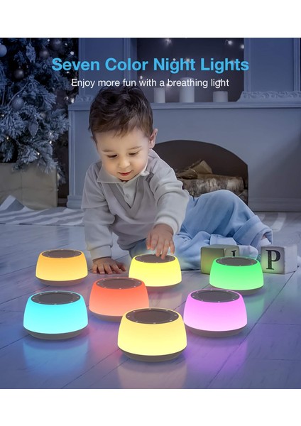 Uyuyan Bebek Yetişkin Çocuklar Için Beyaz Gürültü Makinesi, Gece Işıklı Ses Makinesi, Uyumak Için 16 Yatıştırıcı Ses, Tak, Yatak Odası Için Gürültü Jeneratörü (Yurt Dışından) modelleri