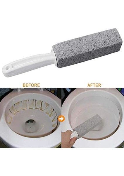4 Adet Ponza Taşı Temizleme Fırçası, Ponza Taşı Temizleme Taşı Saplı Klozet Temizleyici Fırça Lekeleri ve Sert Su Için Halka Sökücü (Yurt Dışından) fiyatları