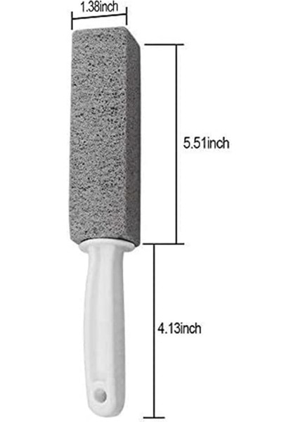 4 Adet Ponza Taşı Temizleme Fırçası, Ponza Taşı Temizleme Taşı Saplı Klozet Temizleyici Fırça Lekeleri ve Sert Su Için Halka Sökücü (Yurt Dışından) fırsatları