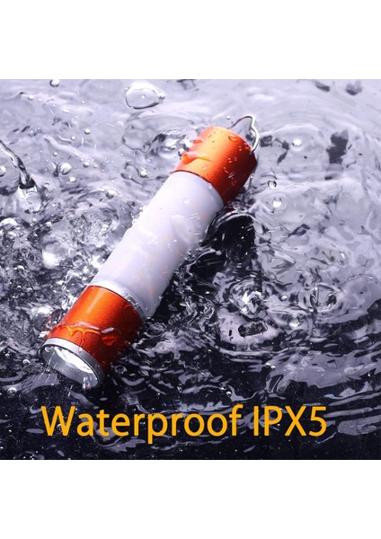 LED Kamp Işığı, USB Şarj Edilebilir, Su Geçirmez, Acil Durum, Hayatta Kalma Kitleri, Yürüyüş, Balık Tutma ve Daha Fazlası Için USB Bağlantı Noktalı Çok Fonksiyonlu Fener (Yurt Dışından) indirimleri