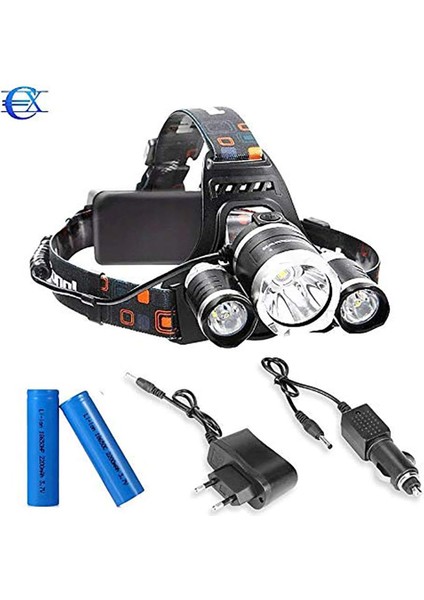 4 Aydınlatma Moduna Sahip Şarj Edilebilir LED Far Kamp/balık Tutma/bisiklet Sürme/koşma/avlanma ve Diğer Sporlar Için Idealdir Yüksek Güç 9.000 Lm (Yurt Dışından) modelleri