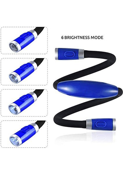 Gece Yatağı Okuma Lambası, USB Şarjı, Örgü, Kapitone, Seyahat, Kamp Için 3 LED Okuma Modu (Yurt Dışından) modelleri