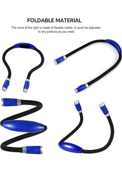 Gece Yatağı Okuma Lambası, USB Şarjı, Örgü, Kapitone, Seyahat, Kamp Için 3 LED Okuma Modu (Yurt Dışından) fırsatları