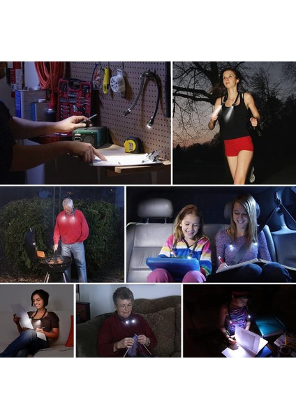 Gece Yatağı Okuma Lambası, USB Şarjı, Örgü, Kapitone, Seyahat, Kamp Için 3 LED Okuma Modu (Yurt Dışından) indirimleri