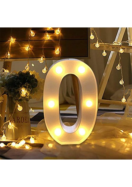 Light Up Dijital LED Numarası Işıkları, Iç Mekan Dekorasyon Işıkları Için Mektup Işıkları, Parti Düğün Ev Bar Dekorasyon Işıkları (Yurt Dışından)