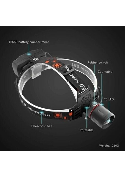 Kırmızı Far, Kırmızı LED Avcılık Farları Avcılık, Astronomi, Yıldız Gözlemi, Gece Görüşü Için Yakınlaştırılabilir Kırmızı Filtreli Şarj Edilebilir Far |uhoh (Yurt Dışından) fiyatları