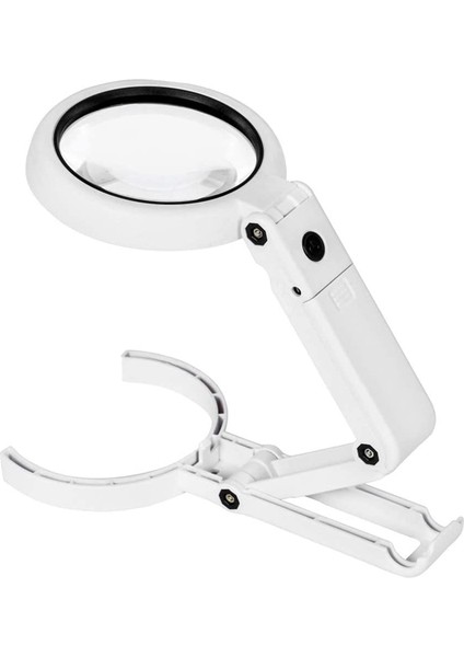 5x Işıklı Büyüteç - El Tipi Büyüteç, Okuma, Hobi, El Sanatları, Bilgisayar Onarımı ve Takı Için 8 Led'li Masaüstü Büyüteçler Siyah Büyüteç (Yurt Dışından) modelleri