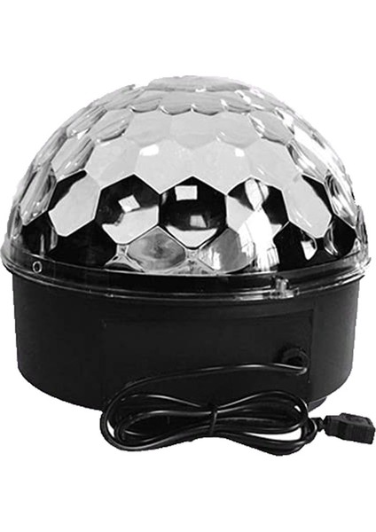 Disko Topu Disko Işığı Parti Disko Işığı Projektör LED Parti Lambası Disko Lambası Cadılar Bayramı Disko Ktv Kulübü Dekorasyon Için Uzaktan Kumanda ile (Yurt Dışından)