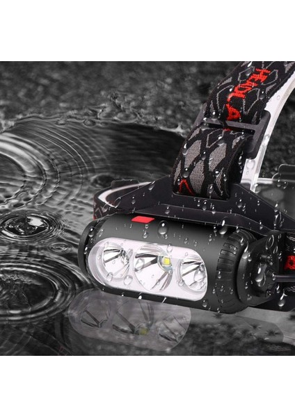 Şarj Edilebilir Far, Cob LED Farlar Balıkçılık Kamp Yürüyüş Gece Görüşü Için Kırmızı / Yeşil / Beyaz Işık ile Güçlü 1000 Lümen (3 Açık Renk) (Yurt Dışından) indirimleri