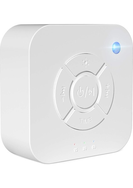 Beyaz Gürültü Makinesi, 10 Rahatlatıcı Sesle Uyku Ses Terapisi, 7 Işık Moduna Sahip Taşınabilir USB Sonar, Zamanlayıcı Ayarları, Parlaklık, Çocuklar Için Uzaktan Kumanda (Yurt Dışından)