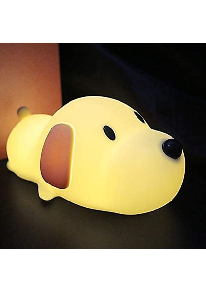 Bebek Gece Lambası, Dokunmatik Schalter ile Wiederaufladbare LED Gece Lambası, Anaokulu, Schlafzimmer, Wohnzimmer, Kamp, Picknick Için Silikon Gece Lambası (Yurt Dışından)