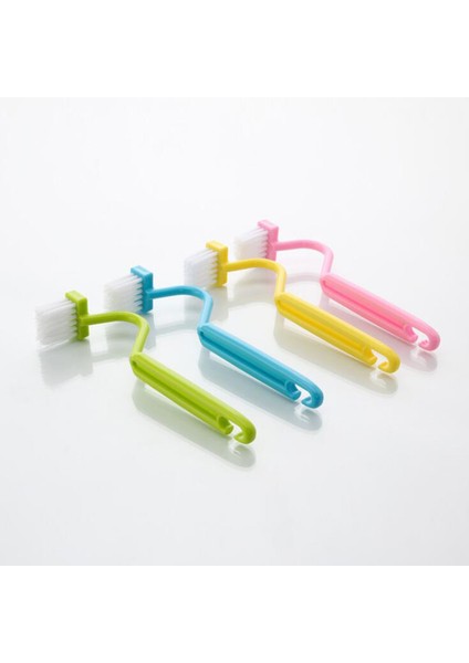 Fırçalar Eqlef Tuvalet Fırçaları Kavisli Plastik Tuvalet Fırçası Temiz Tuvalet Köşesi (3 Parça) (Yurt Dışından) modelleri