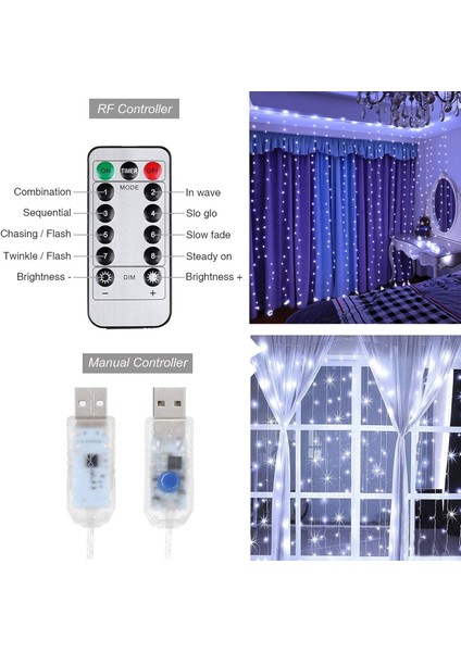 LED Işık Dize Işık Perdesi LED Işık Dize Perdesi, Noel Için Su Geçirmez Dekorasyon, Parti Dekorasyonu, Iç Aydınlatma (Yurt Dışından) indirimleri