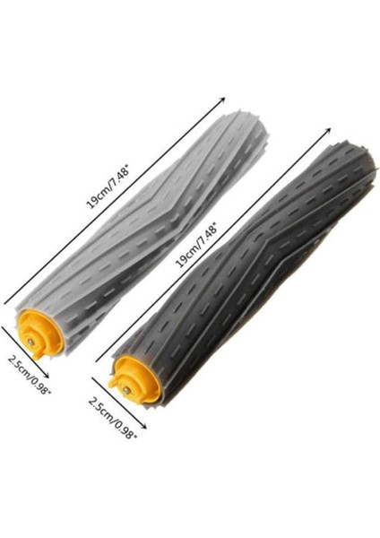 Irobot Roomba 800 Serisi 800/870/880 Için QOO100 Fırçalar Rulo Fırça Elektrikli Süpürge Çıkarıcı Fırça Kauçuk Rulo Fırça Elektrikli Süpürge Parçaları (Yurt Dışından)