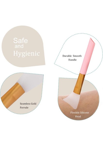 Fırçalar 5 Parçalı Maske Fırça Seti, Maske Fırçası, Saçsız Silikon Makyaj Spatulası, Yüz Çamuru Aplikatörü, Kombinasyon Fırçası, Makyaj Bakım Araçları (Yurt Dışından) modelleri