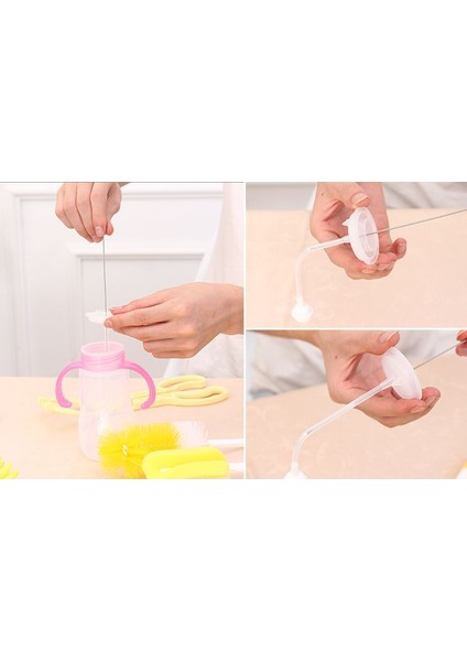 Fırçalar 10 Adet Uzun Saman Fırçası, Naylon Boru Tüp Temizleyici 175*40*5MM (Yurt Dışından) indirimleri