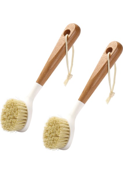 Fırçalar 2 Adet Mutfak Temizlik Malzemesi, Bulaşık Fırçası, Uzun Saplı Tencere Fırçası (Yurt Dışından)