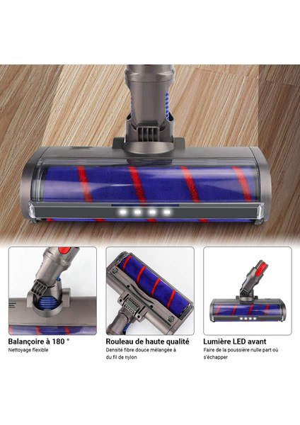 Dyson V7 V8 V10 V11 Için QOO100 Fırçalar Yedek Fırça Dyson V7 V8 V10 V11 Serisi ile Uyumlu Elektrikli Süpürge Fırçası (Yurt Dışından) modelleri