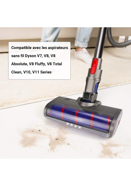 Dyson V7 V8 V10 V11 Için QOO100 Fırçalar Yedek Fırça Dyson V7 V8 V10 V11 Serisi ile Uyumlu Elektrikli Süpürge Fırçası (Yurt Dışından) indirimleri