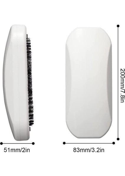 Fırçalar Toz Toplayıcı, Kırıntı Yakalayıcı, Kağıt Hurdalarını Temizlemek Için Kırıntı Fırça Rulosu, Evcil Hayvan Saçı1pcs- Beyaz (Yurt Dışından) modelleri
