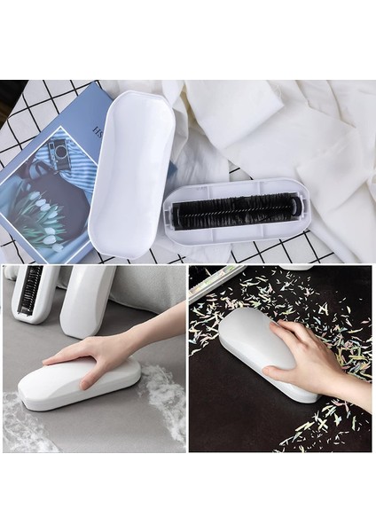 Fırçalar Toz Toplayıcı, Kırıntı Yakalayıcı, Kağıt Hurdalarını Temizlemek Için Kırıntı Fırça Rulosu, Evcil Hayvan Saçı1pcs- Beyaz (Yurt Dışından) fırsatları