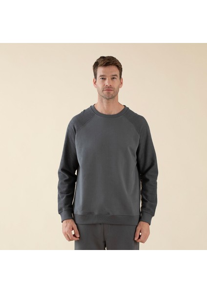 Naphte Erkek Sweatshirt Antrasit