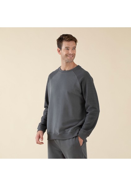 Naphte Erkek Sweatshirt Antrasit