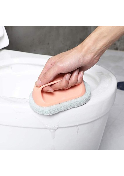 Fırçalar 2 Parça Dekontaminasyon Sünger Fırçası, Küvet Süngeri, Sünger Temizleme Fırçası, Plastik Saplı Sünger Fırçası, Mutfak Banyo Için (Pembe ve Mavi) (Yurt Dışından) modelleri
