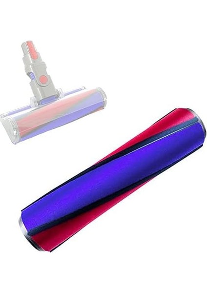 Dyson V6 Fluffy V7 V8 Elektrikli Süpürge Aksesuarları Için QOO100 Fırçalar Rulo Fırça Yumuşak Rulo Fırça Çubuğu (Yurt Dışından)
