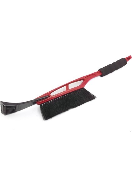 Fırçalar Araç Kar Fırçası Buz Kazıyıcı Kar Fırçası Kürek Temizleme Aleti Siyah Kırmızı (Yurt Dışından)