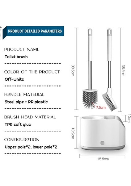 Fırçalar Silikon Tuvalet Fırçası, Tuvalet Fırçası Hızlı Kuru Tuvalet Fırçası, Tuvalet Fırçası Seti Köşeler ve Küçük Boşluklar Için Banyo Temizleme Fırçası (Yurt Dışından) fiyatları