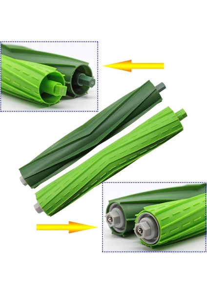 Fırçalar Lot 20 Elektrikli Süpürge Değişimi, 2 Lastik Bez Parçası 6 Filtre Hepa Için Yan Bez Parçası 6 Elektrikli Süpürge Torbası (Yurt Dışından) fiyatları