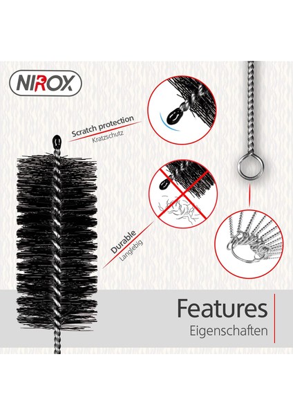 Fırçalar Naylon Temizleme Fırçaları 13 Parça Set - Bulaşık Makinesinde Yıkanabilen Süt Boru Fırçaları - Küçük Açıklıklar Için Elastik Boru Fırçaları - Saman Fırçası (Yurt Dışından) modelleri