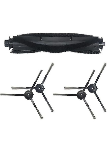 Fırçalar Roidmi Eve Plus Robot Süpürge Ana Fırça Yan Fırça Parçaları ile Uyumlu (Yurt Dışından)