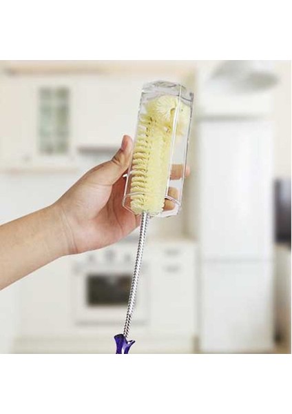 Fırçalar Uzun Saplı Esnek Şişe Temizleme Fırçası Mutfak Termosu Çaydanlık Temizleyici Aracı Temizlik Malzemeleri (Yurt Dışından) fiyatları