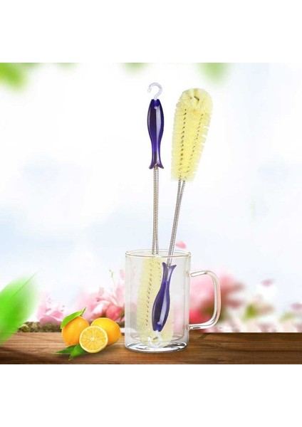 Fırçalar Uzun Saplı Esnek Şişe Temizleme Fırçası Mutfak Termosu Çaydanlık Temizleyici Aracı Temizlik Malzemeleri (Yurt Dışından) modelleri