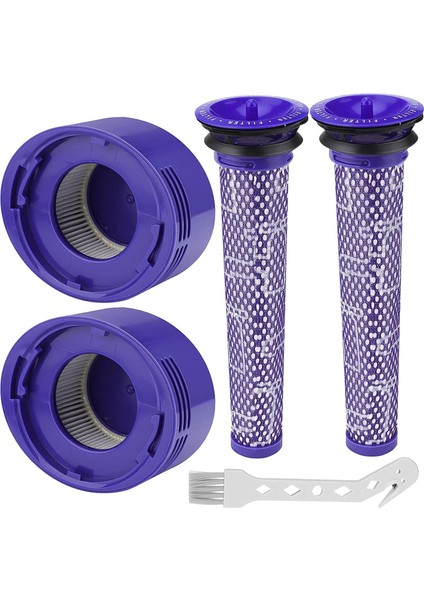 Dyson V8 / V7 Için QOO100 Fırçalar Filtresi, Dyson V7 / V8 Absolute ve Hayvan Süpürgeleri Için Yıkanabilir Yedek Filtreler, Dyson V8 Için Vakum Aksesuarı (Yurt Dışından)