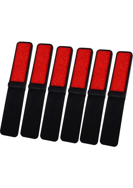 Fırçalar 6'lı Paket Mini Katlanır Lint Fırçaları Seyahat Kompakt Çanta Cebi (Siyah) (Yurt Dışından) fiyatları