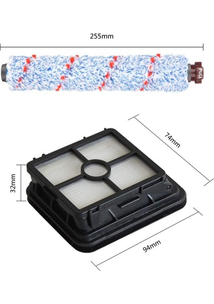 Elektrikli Süpürge Için QOO100 Fırçalar Yedek Fırça (Bissell Crosswave Brush) (Yurt Dışından) fiyatları