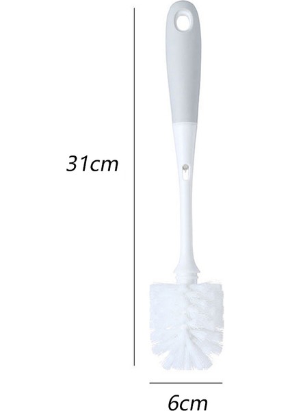 Fırçalar 2 Mutfak Fincan Fırçası Uzun Saplı Çıkarılabilir Ölü Olmayan Köşe Su Bardağı Fırça Tencere Fırçası (Yurt Dışından)